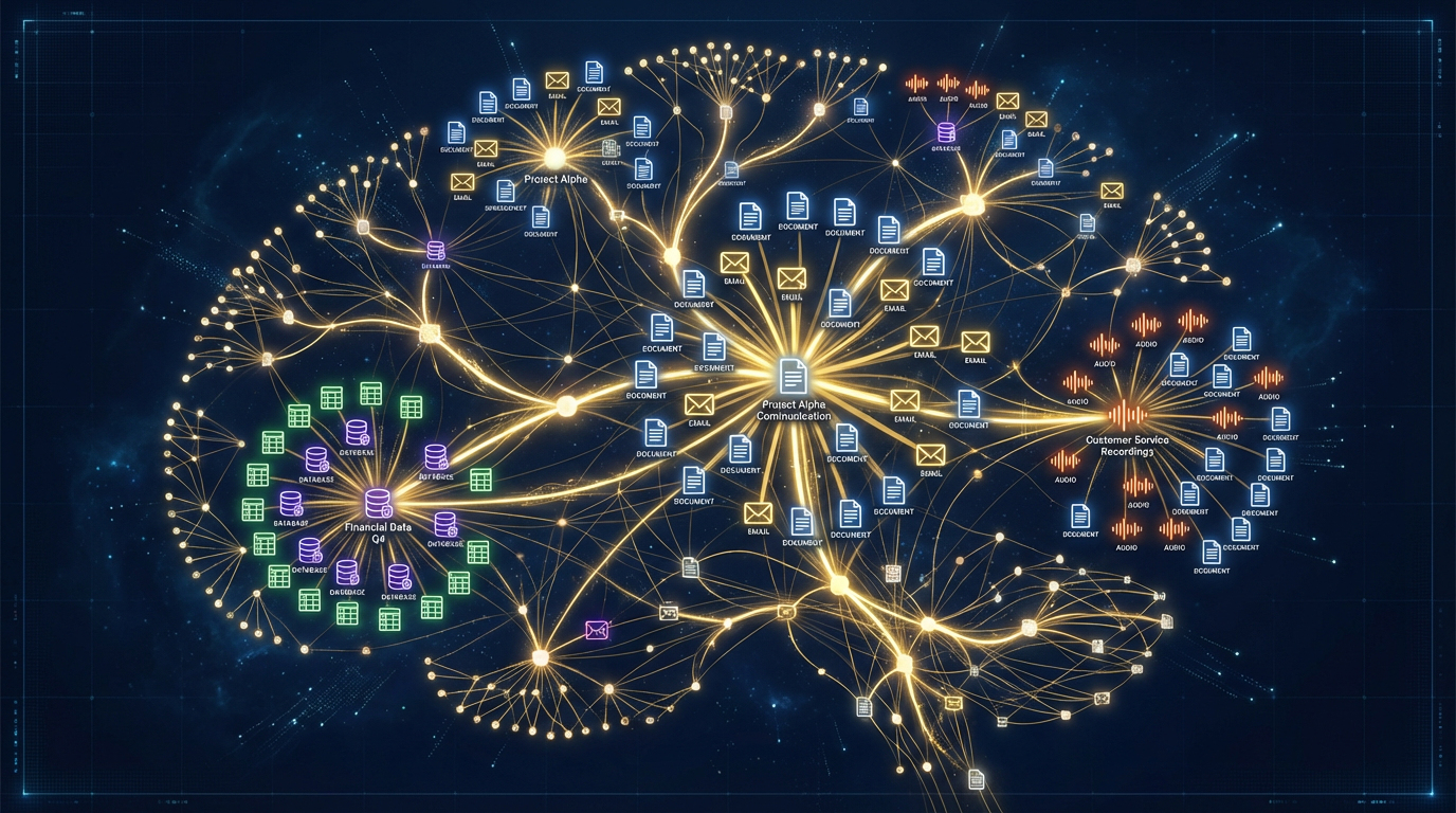 CortexDD cross-source relationship map